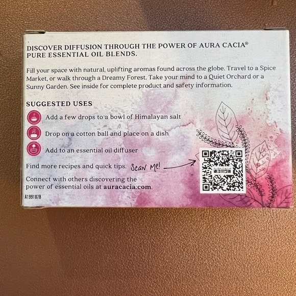 🆕Aura Cacia Journey to Diffusion Kit 4 Pure Essential Oils Blends Citrus Spice - Picture 3 of 4